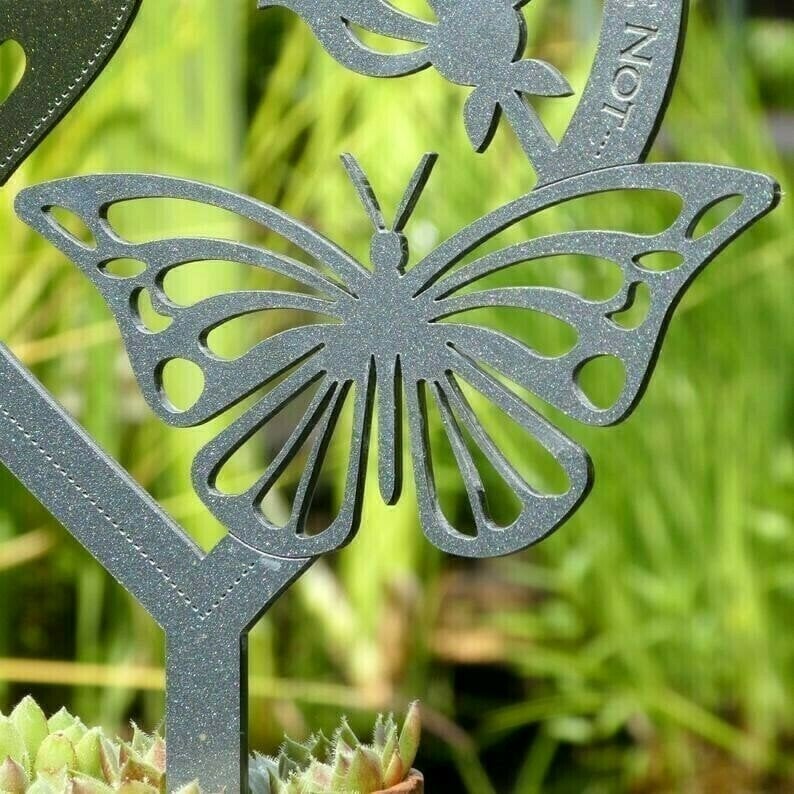 🔥Last Day Promotion - 47% OFF🔥 - Memorial Gift Butterfly Ornament-Garden Memorial Plaque ( 🔥BUY 2 FREE SHIPPING )