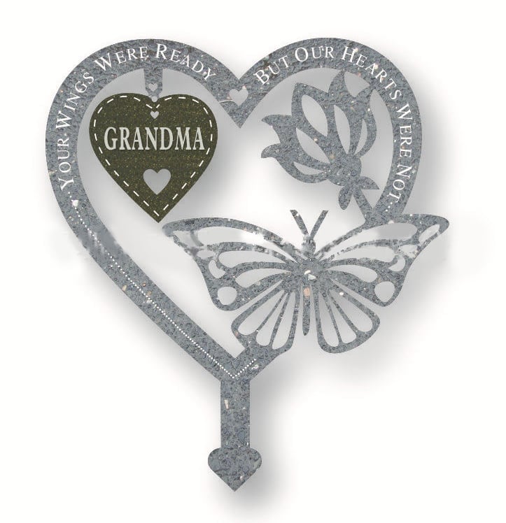 🔥Last Day Promotion - 47% OFF🔥 - Memorial Gift Butterfly Ornament-Garden Memorial Plaque ( 🔥BUY 2 FREE SHIPPING )