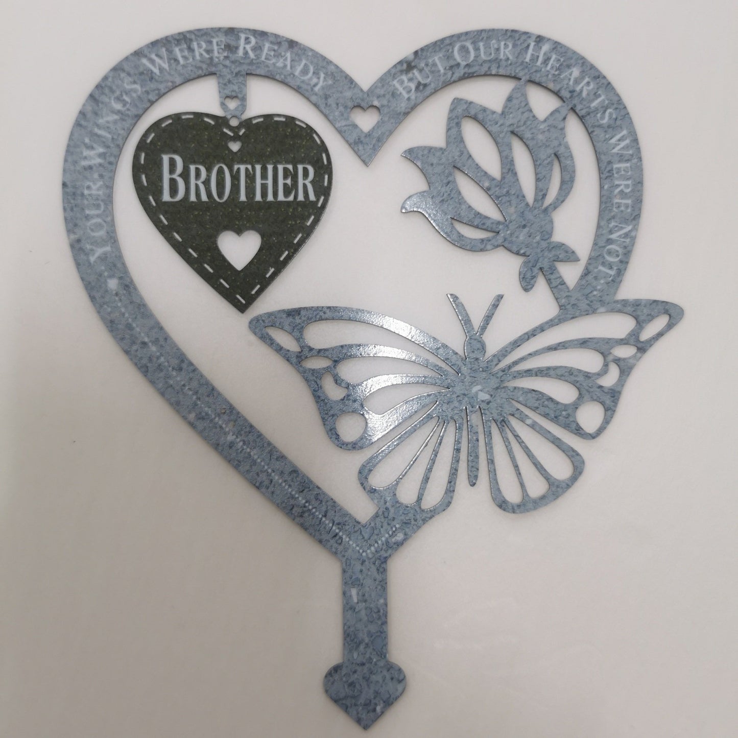 🔥Last Day Promotion - 47% OFF🔥 - Memorial Gift Butterfly Ornament-Garden Memorial Plaque ( 🔥BUY 2 FREE SHIPPING )