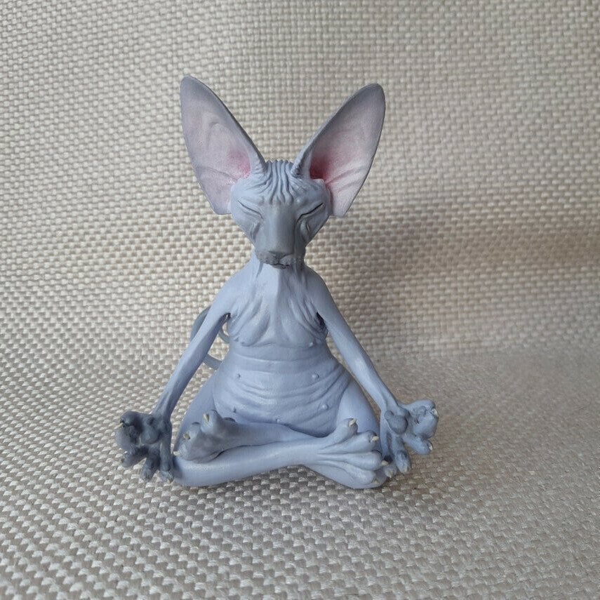 🔥Last Day Promotion🔥😻Sphynx Cat Meditate Yoga(BUY 2 FREE SHIPPING)