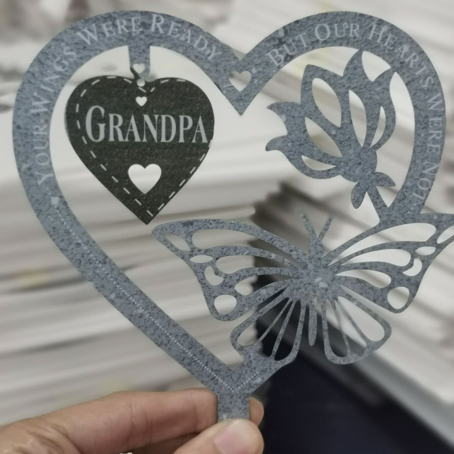 🔥Last Day Promotion - 47% OFF🔥 - Memorial Gift Butterfly Ornament-Garden Memorial Plaque ( 🔥BUY 2 FREE SHIPPING )